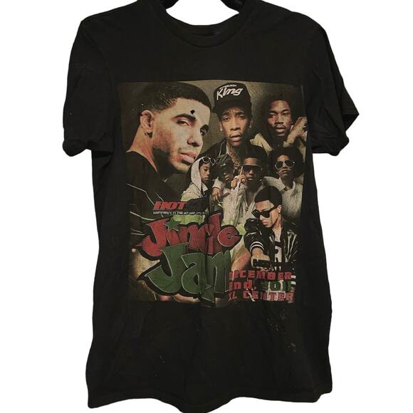 2011 Jingle Jam Drake, Wiz Khalifa, and Meek Mill Shirt Adult Medium - Picture 1 of 3